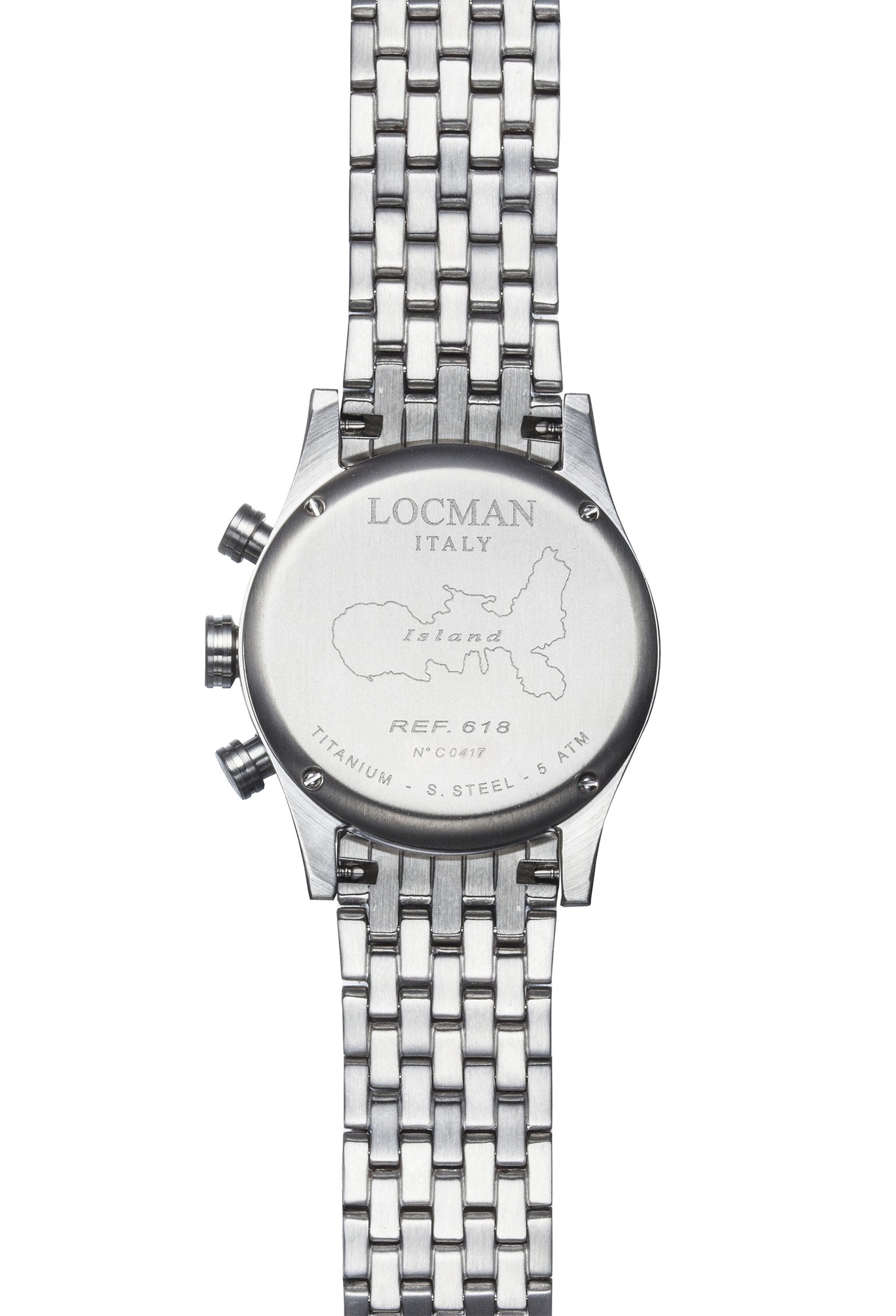 Orologio Locman Island Chronograph 0618A01-00BKWHB0
