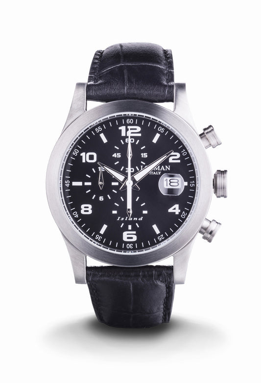 Orologio Locman Island Chronograph 0618A01-00BKWHPK