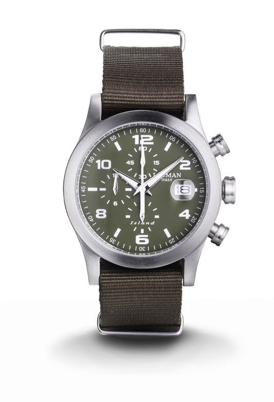 Orologio Locman Island Chronograph 0618A03-00GRWHNG