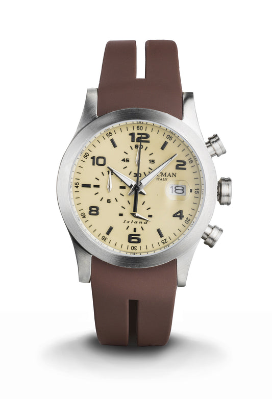 Orologio Locman Island Chronograph 0618A04-00SABKSN