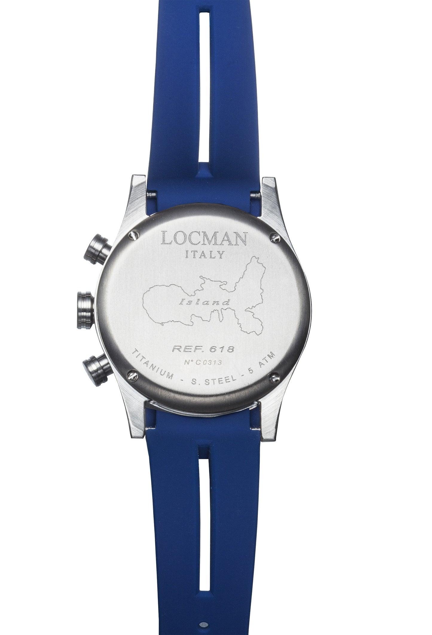 Locman Island Chronograph watch 0618A08-00WHBKSB