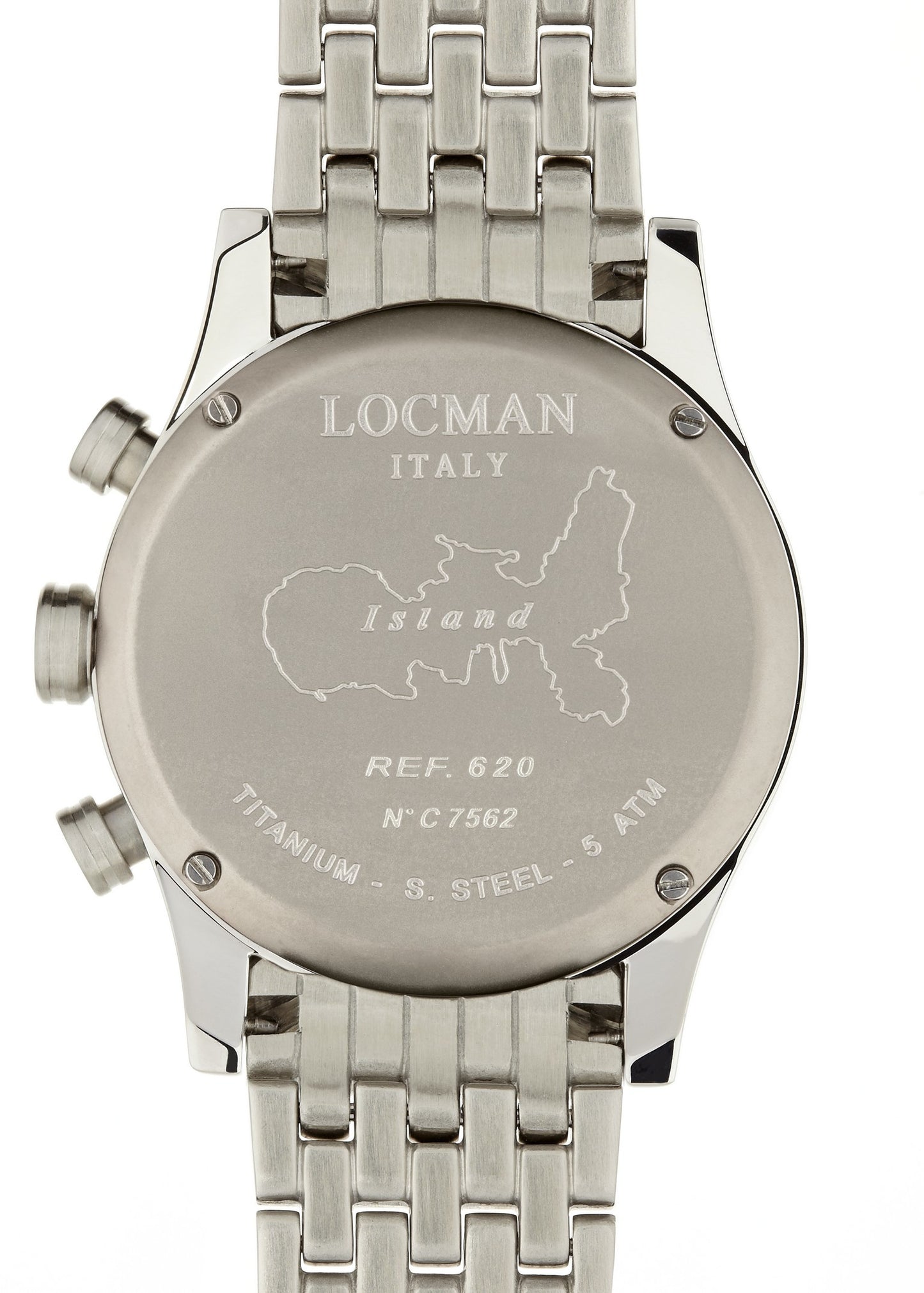 Orologio Locman Island Chronograph 062000AG-AGW2BR0