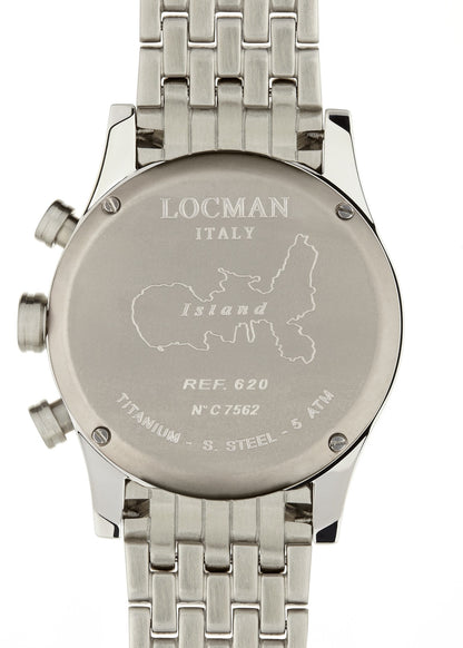 Orologio Locman Island Chronograph 062000AG-AGW2BR0