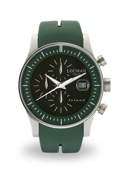 Orologio Locman Island Chronograph 062000GW-GRWSIG
