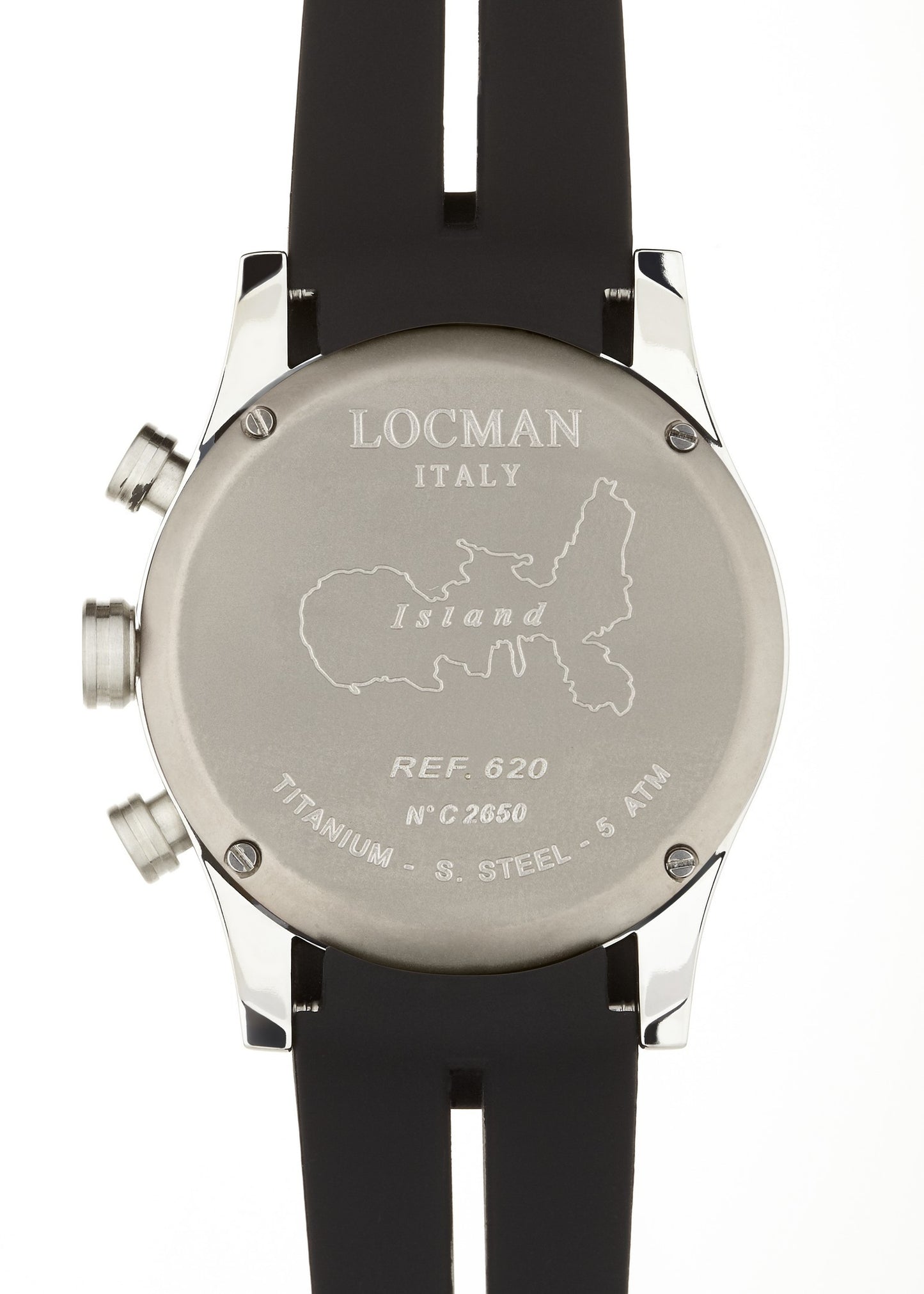 Orologio Locman Island Chronograph 062000KW-BKW2SIK