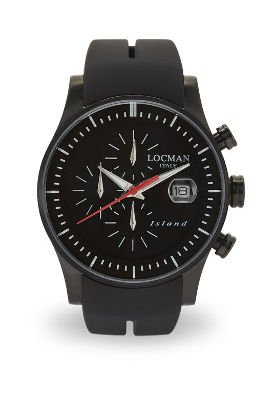 Orologio Locman Island Chronograph 0620BKKW-BKWSIK