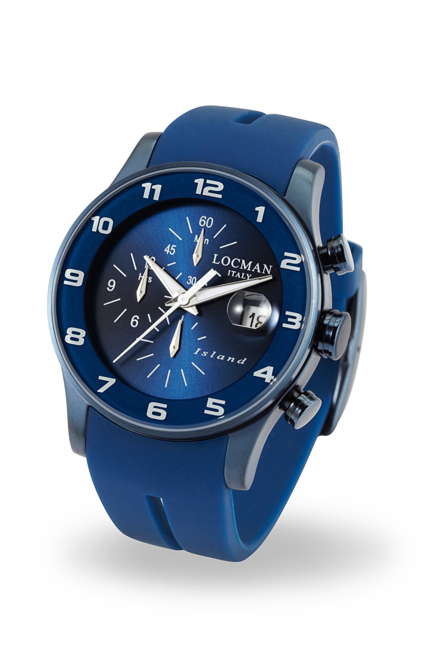 Locman Island Chronograph 0620BLBW-BLW2SIB watch