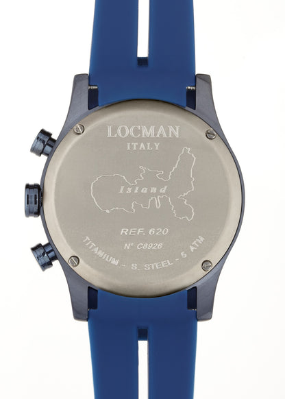 Locman Island Chronograph 0620BLBW-BLW2SIB watch