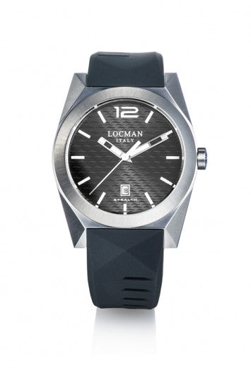 Orologio Locman Stealth Three Hands Quartz 0810A07S-00GYWHSK