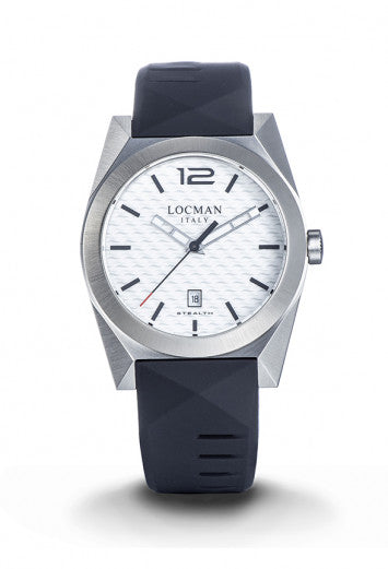 Orologio Locman Stealth Three Hands Quartz 0810A08S-00WHBKSK
