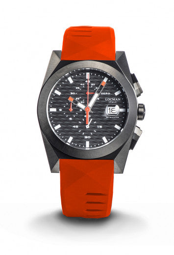 Locman Stealth Chronograph watch 0812K01S-BKBKRDSR