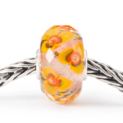 Bead Trollbeads Fiori dal Cuore TGLBE-30089
