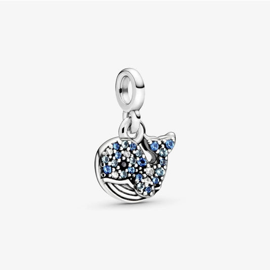 Mini Charm Pandora Pendente La mia Balena Blu 798972C01