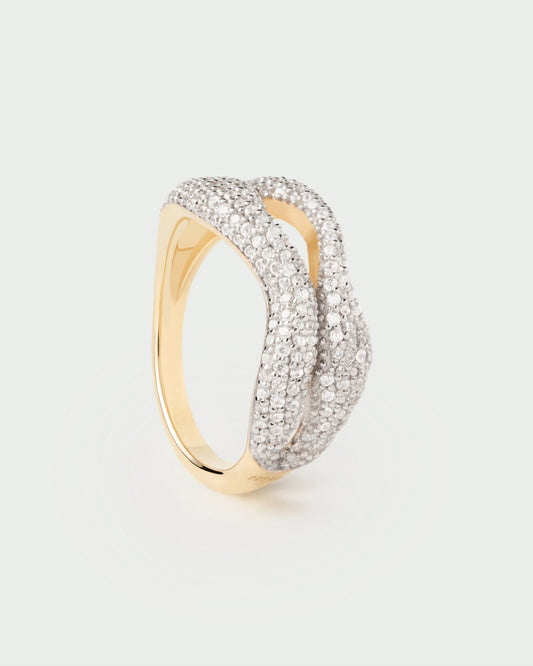 Anello PD PAOLA Pavé Sense Ring ANB1-D36