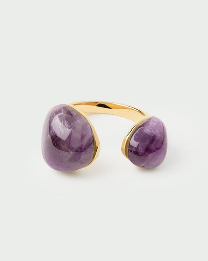Anello PD PAOLA Amethyst Gravity Ring ANB1-D41