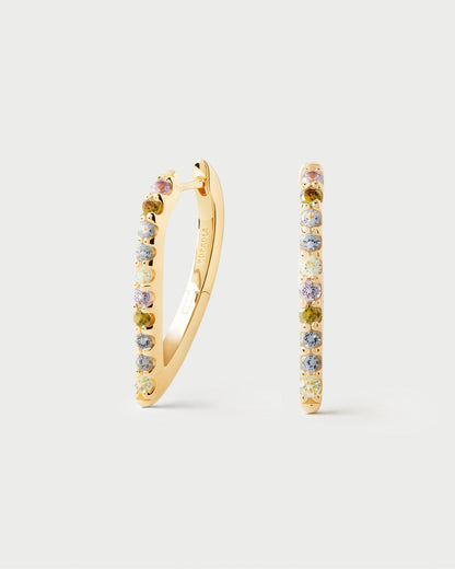 Orecchini PD PAOLA Multicolor Gloss Hoops ARB1-G26