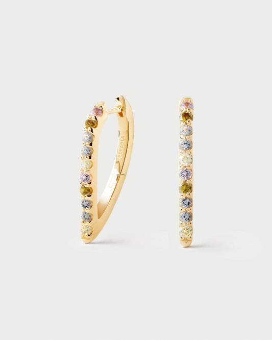 Orecchini PD PAOLA Multicolor Gloss Hoops ARB1-G26