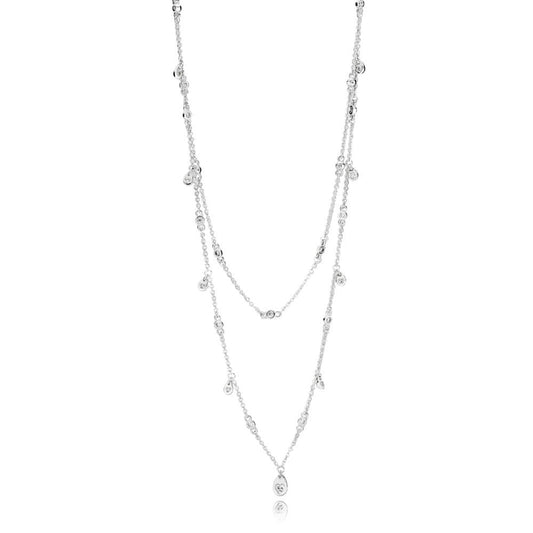 Pandora Waterfall Drop Necklace 397084CZ-45