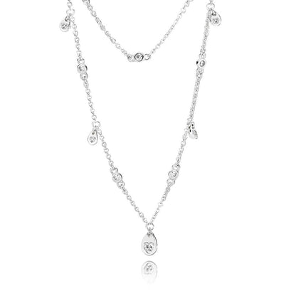 Pandora Waterfall Drop Necklace 397084CZ-45