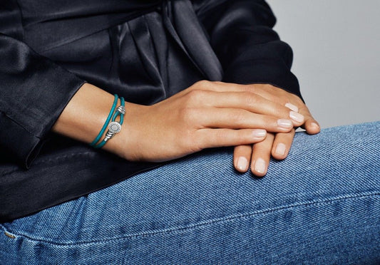 Bracciale Pandora in pelle 597194CTQ-D