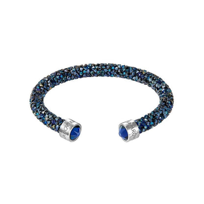 Bracciale Rigido Swarovski Crystaldust Blu