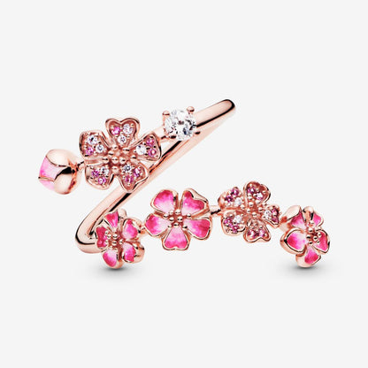 Anello Pandora Ramo di Fiori di Pesco 188088NCCMX