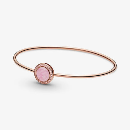 Pandora Pink Spiral Rigid Bracelet 589287C01