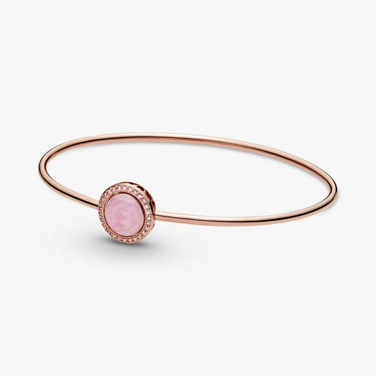 Bracciale Pandora Rigido Spirale Rosa 589287C01