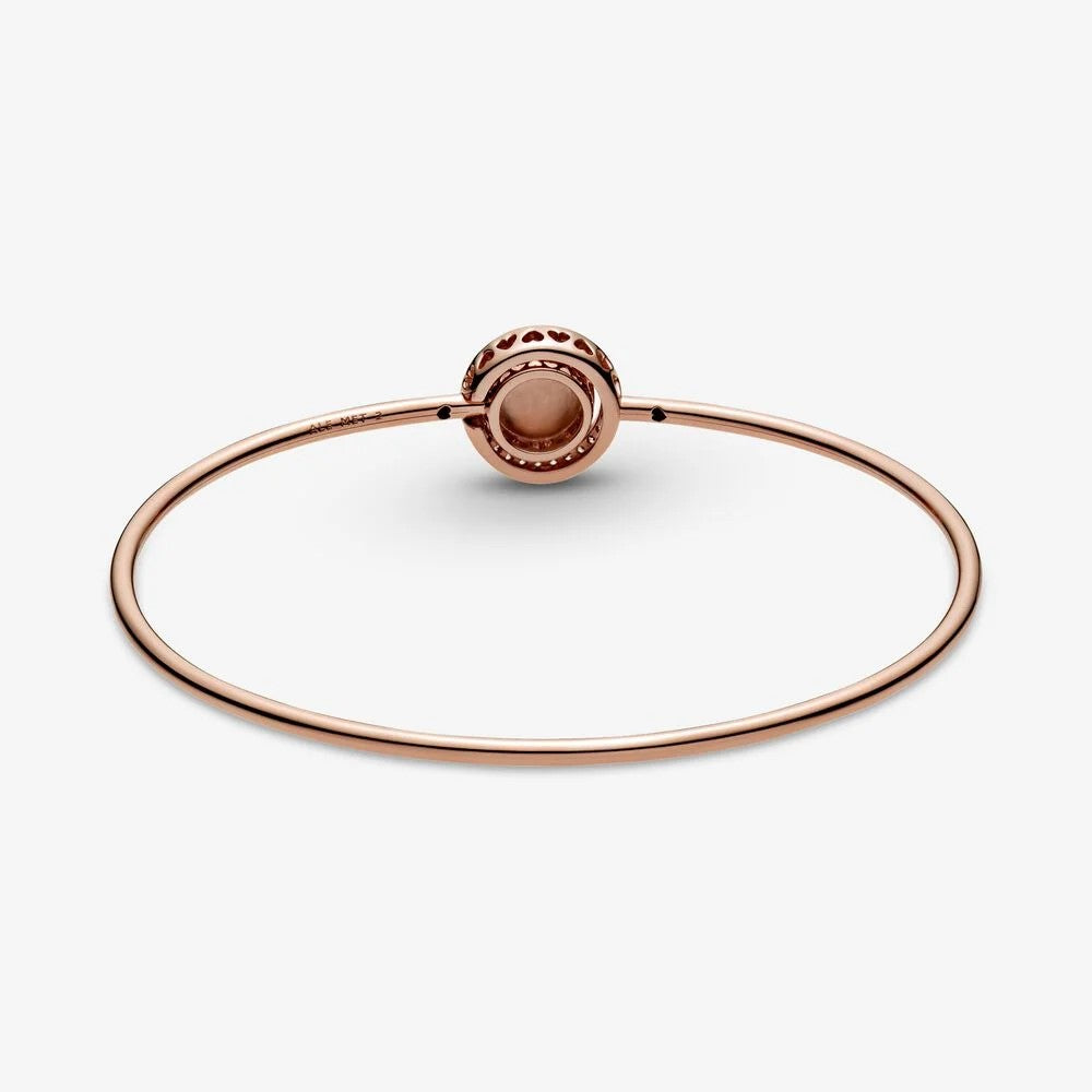 Pandora Pink Spiral Rigid Bracelet 589287C01