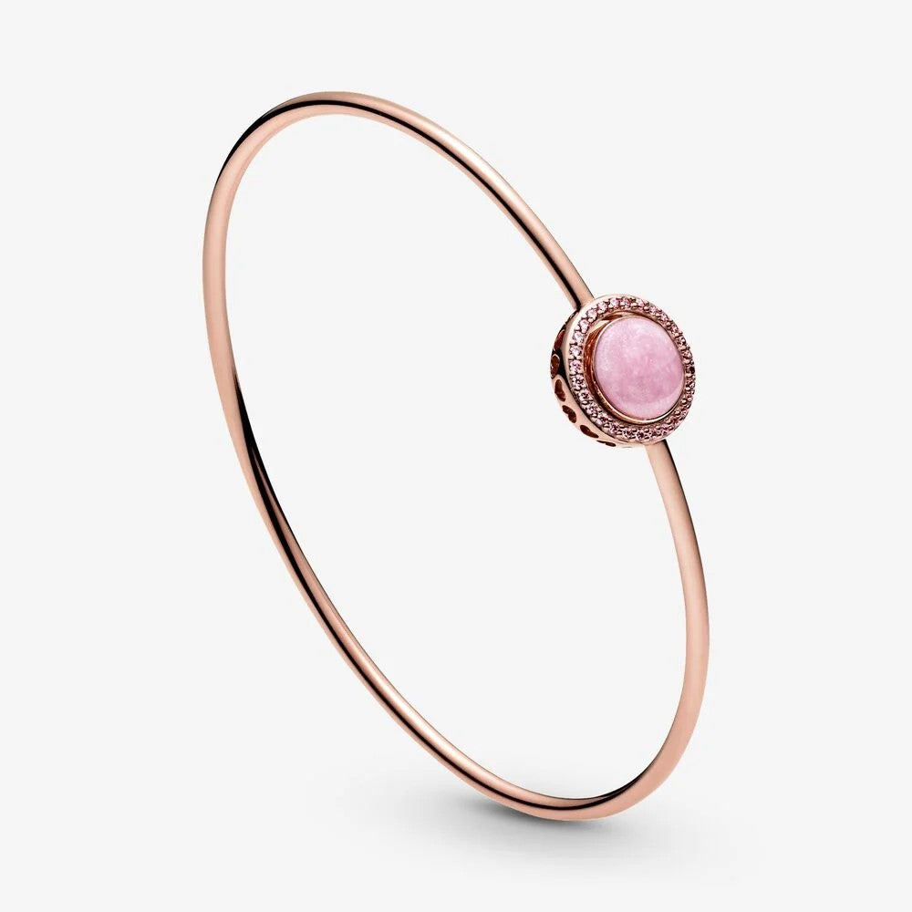 Pandora Pink Spiral Rigid Bracelet 589287C01