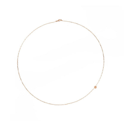 Girocollo Rue Des Mille Catena Maglia Allungata Sottile GRZ-007 BASE 02 AU