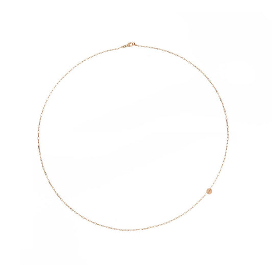 Girocollo Rue Des Mille Catena Maglia Allungata Sottile GRZ-007 BASE 02 AU