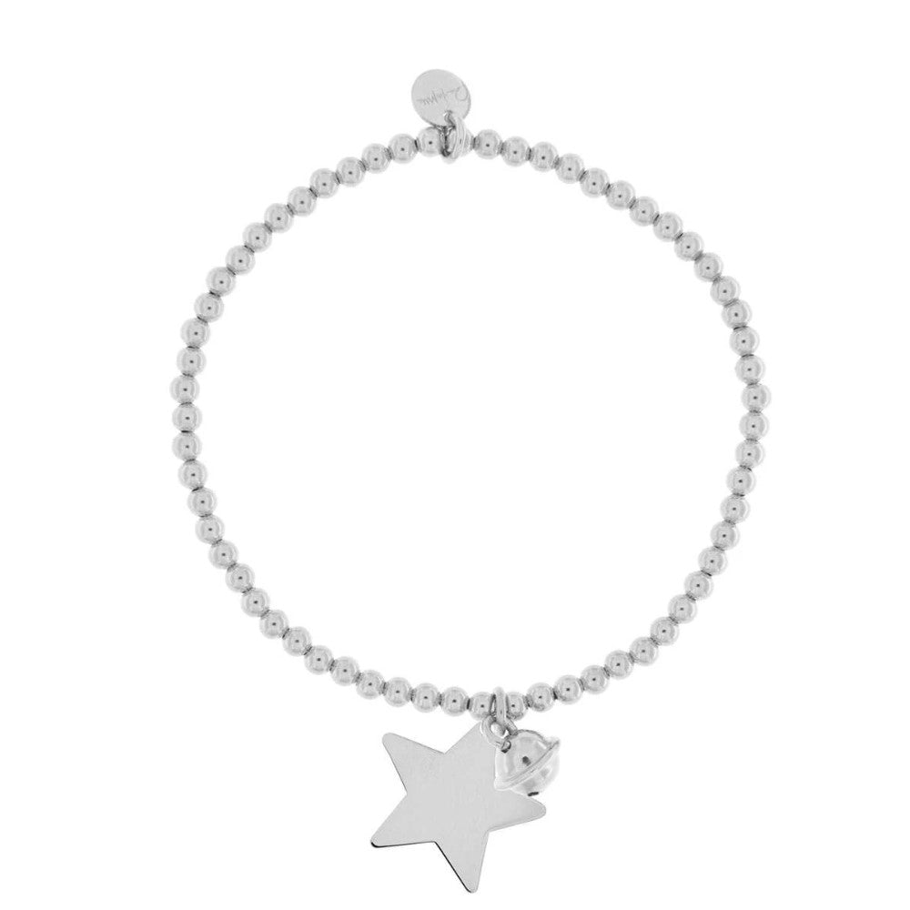 Bracciale Rue Des Mille a Pallini Elastico con Ciondolo Carrozza BR-ELAP-XS-STE