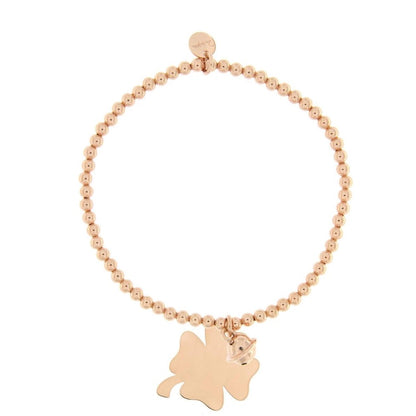Bracciale Rue Des Mille a Pallini Elastico con Ciondolo Carrozza BR-ELAP-XS-STE