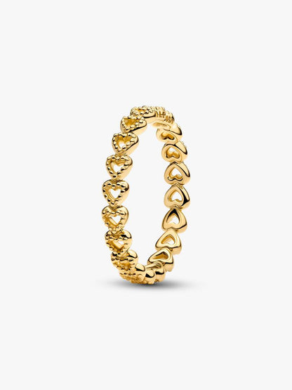 Anello Pandora Fascia di Cuori 160980C00