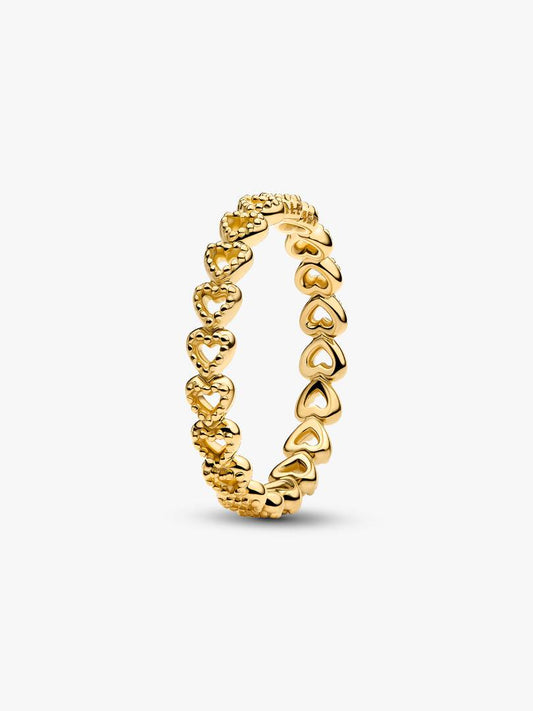 Anello Pandora Fascia di Cuori 160980C00