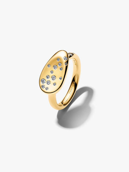 Anello Pandora Sigillo con Pietre Luminose 164707C01