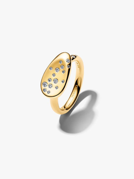 Anello Pandora Sigillo con Pietre Luminose 164707C01