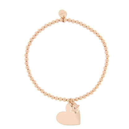 Bracciale Rue Des Mille a Pallini Elastico con Ciondolo Carrozza BR-ELAP-XS-STE