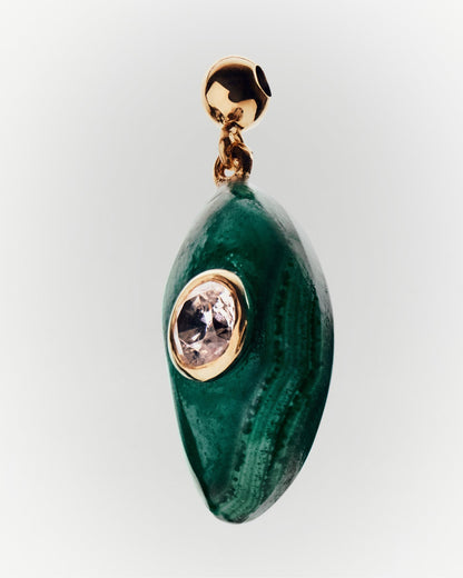 Charm PD PAOLA Transformation Malachite Charm CH01-251