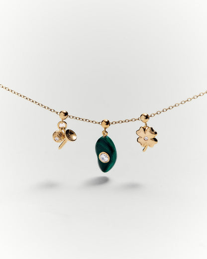 Charm PD PAOLA Transformation Malachite Charm CH01-251