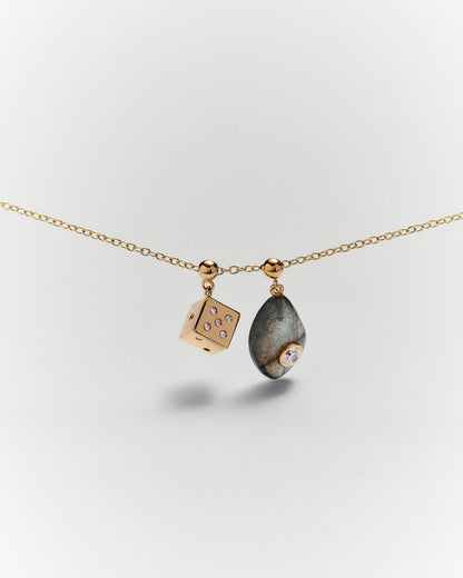 Charm PD PAOLA Protection Labradorite Charm CH01-252-U