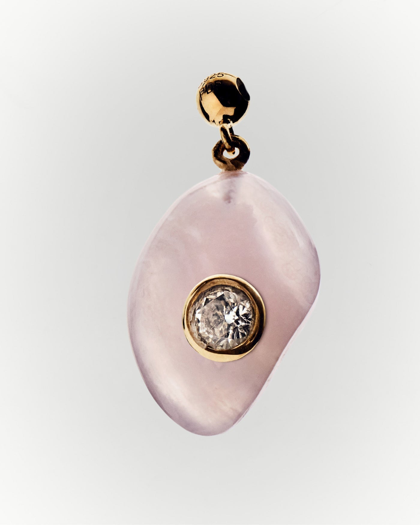 Charm PD PAOLA Love Rose Quartz Charm CH01-254