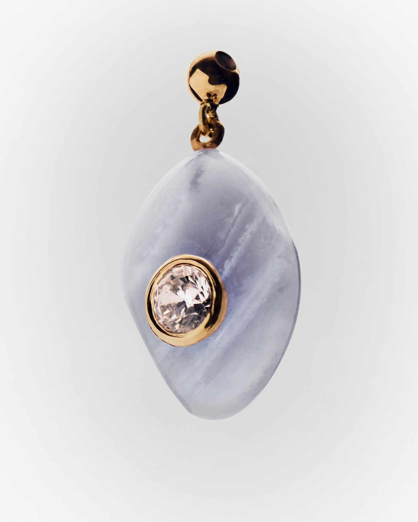 Charm PD PAOLA Serenity Blue Agate Charm CH01-258