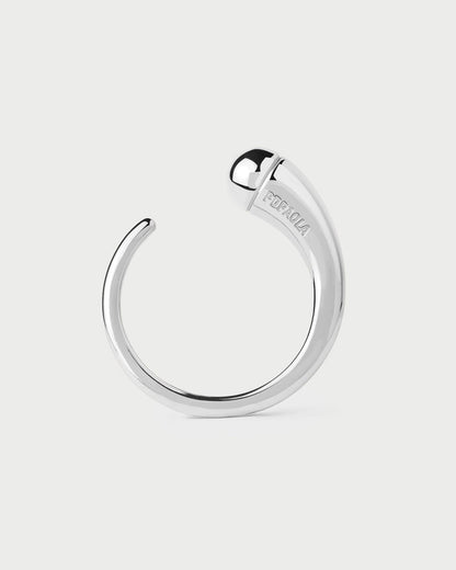 Anello PD PAOLA Loop Silver Ring ANB2-D01