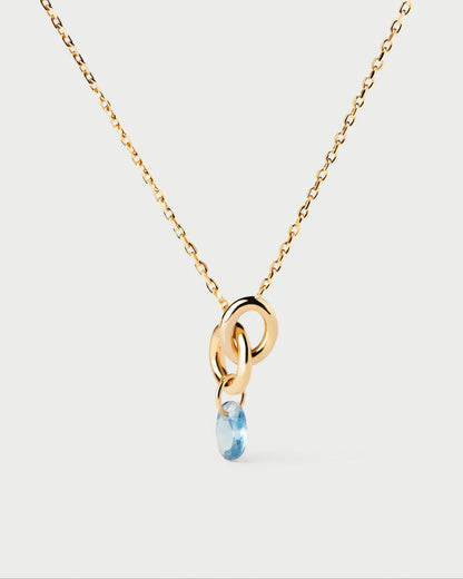 Collana PD PAOLA Blue Lily Necklace COB1-842-U
