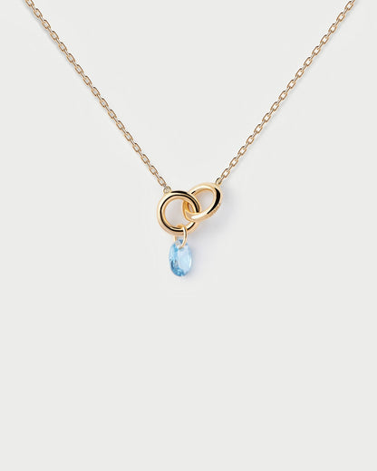 Collana PD PAOLA Blue Lily Necklace COB1-842-U