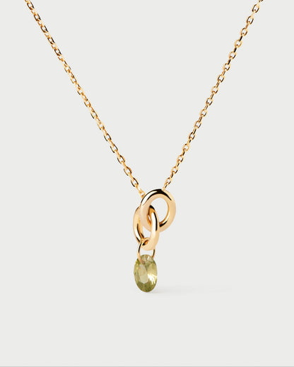 Collana PD PAOLA Green Lily Necklace COB1-845-U
