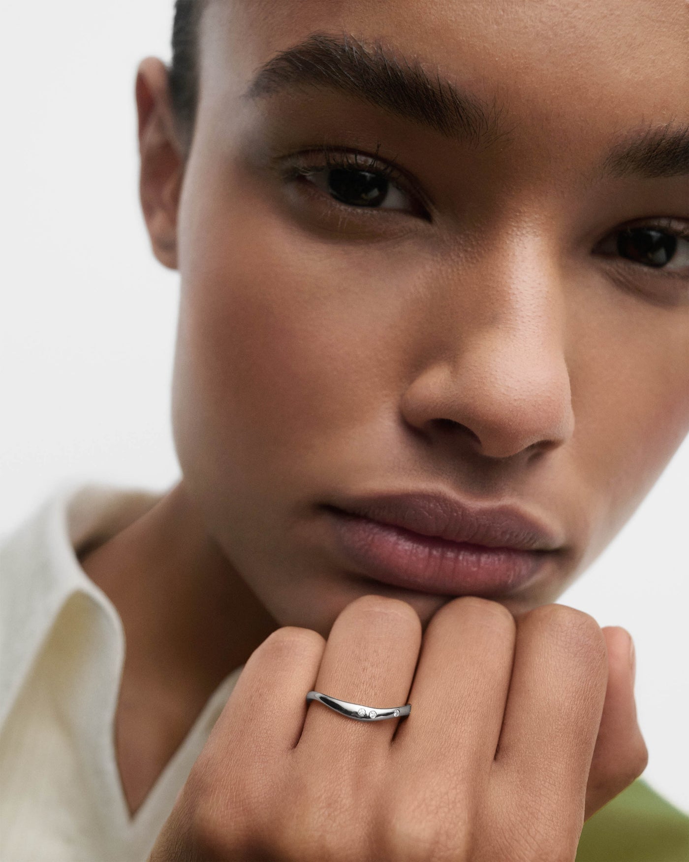 Anello PD PAOLA Air Silver Ring ANB2-E59