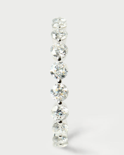 Anello PD PAOLA Anello eternity in diamanti e oro bianco Astra AN06-E85